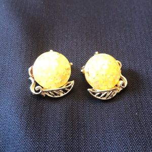 Vintage costume jewelry earrings